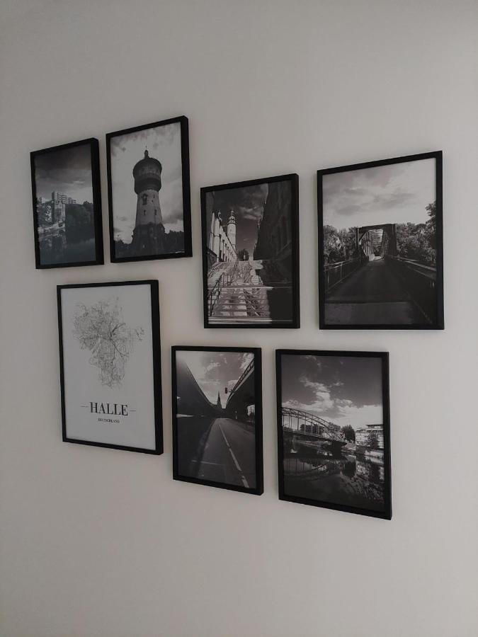 Helles Modern Eingerichtetes Apartment Halle  Eksteriør bilde