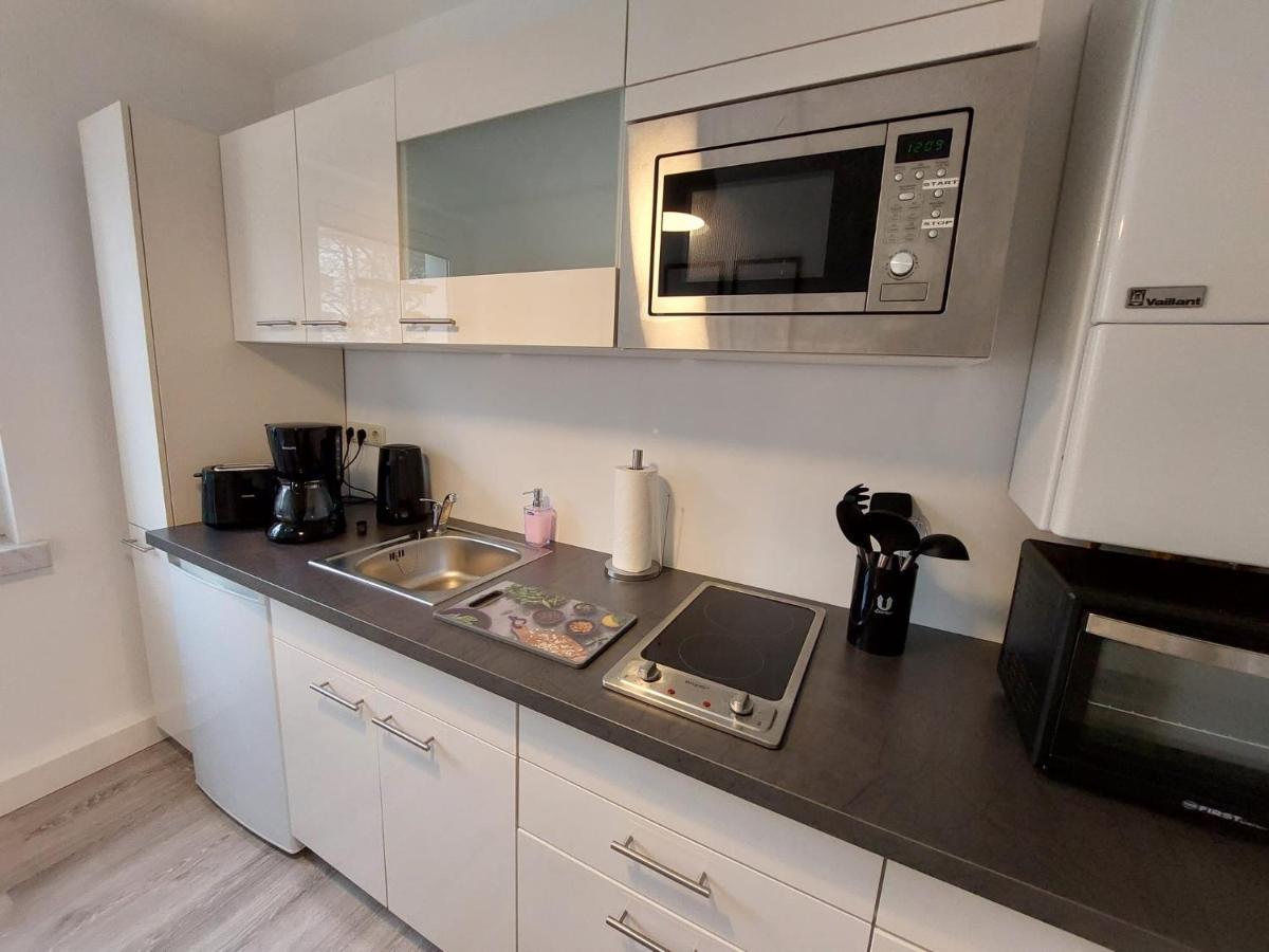 Helles Modern Eingerichtetes Apartment Halle  Eksteriør bilde