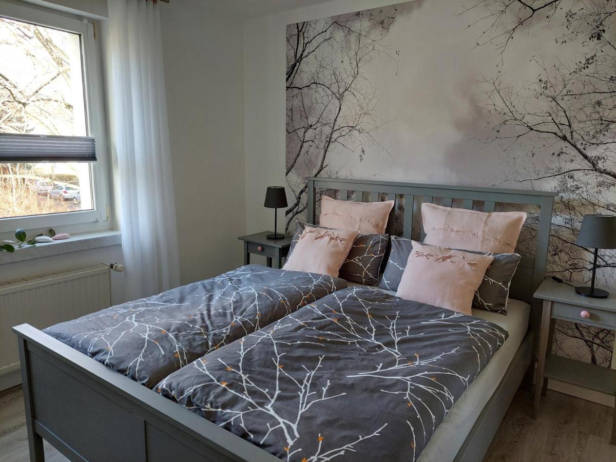 Helles Modern Eingerichtetes Apartment Halle  Eksteriør bilde